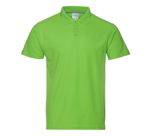 Рубашка поло унисекс STAN хлопок/полиэстер 185, 104 Ярко-зелёный 48/M