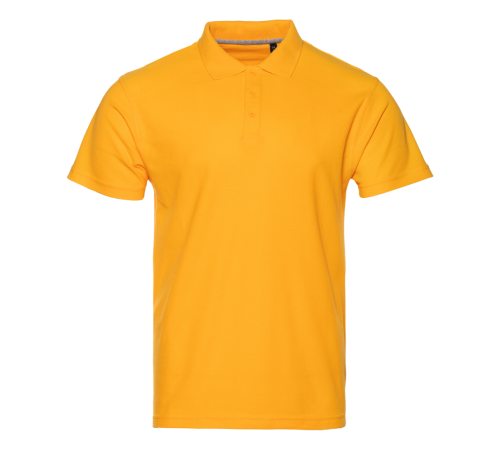 Рубашка поло унисекс STAN хлопок/полиэстер 185, 104 Жёлтый 44/XS