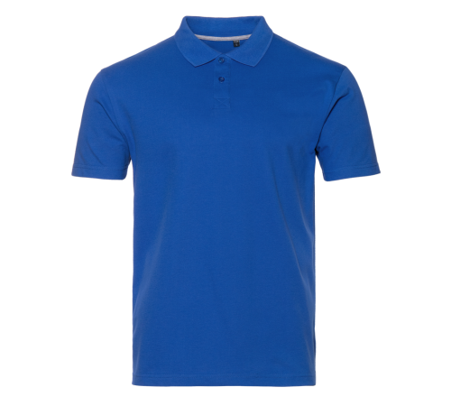 Рубашка поло унисекс хлопок 100%, 185, 04B Синий 56/XXXL