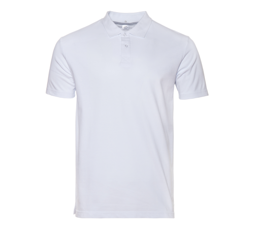 Рубашка поло унисекс STAN хлопок 185, 04U Белый 46/S