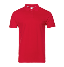 Рубашка поло унисекс STAN хлопок 185, 04U, Красный