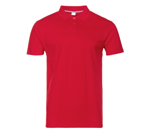 Рубашка поло унисекс STAN хлопок 185, 04U Красный 44/XS