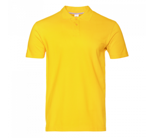 Рубашка поло унисекс STAN хлопок 185, 04U Жёлтый 50/L