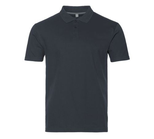 Рубашка поло унисекс STAN хлопок 185, 04U Графит 48/M