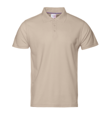 Рубашка поло унисекс STAN хлопок/полиэстер 185, 104, Песочный бежевый