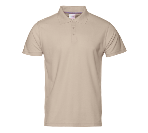 Рубашка поло унисекс STAN хлопок/полиэстер 185, 104 Песочный бежевый 46/S