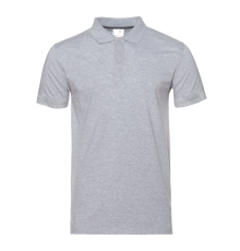Рубашка поло унисекс STAN хлопок/эластан 200, 05, Серый меланж