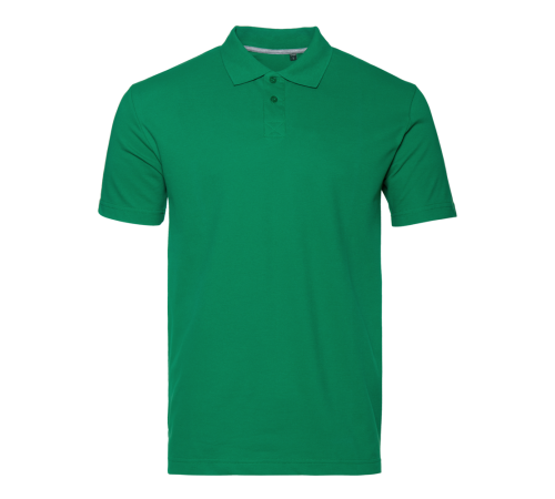 Рубашка поло унисекс хлопок 100%, 185, 04B Зелёный 40/3XS