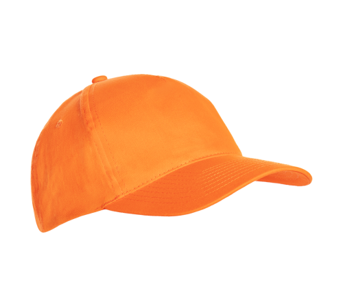 Бейсболка STAN 5 клиньев хлопок 150, 10L Оранжевый 56-58/ONE SIZE