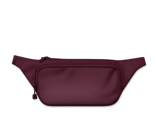 Сумка поясная 124 Бордовый ONE SIZE