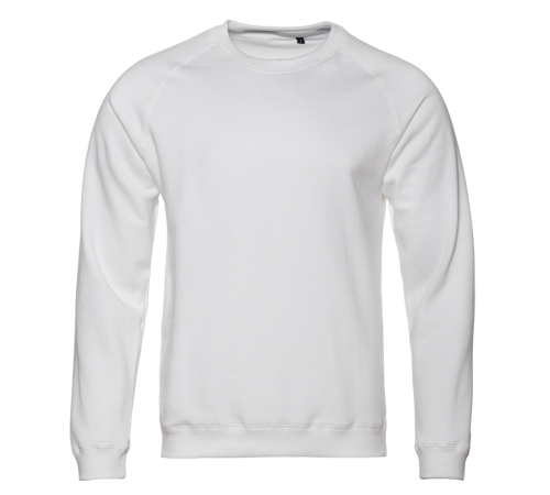 Свитшот унисекс STAN футер с начёсом 260, 53 Белый 40/3XS