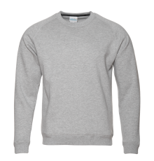 Свитшот унисекс STAN футер с начёсом 260, 53, Серый меланж