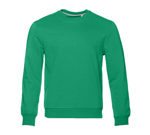 Свитшот унисекс STAN футер без начёса, 260, 63 Зелёный 56/XXXL