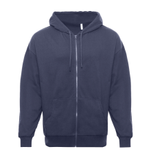 Толстовка STAN оверсайз на молнии с капюшоном футер без начёса 240, 99, Графит