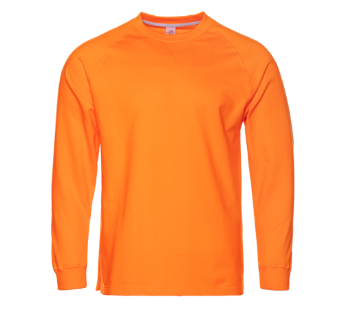 Свитшот унисекс STAN футер с начёсом 220, 60 Оранжевый 50/L