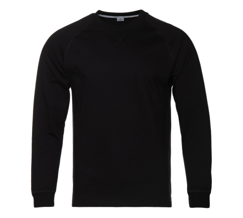 Свитшот унисекс STAN футер с начёсом 220, 60 Чёрный 46/S