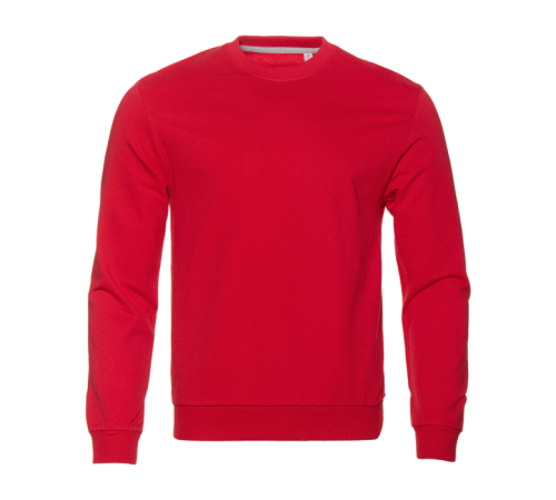 Свитшот унисекс STAN футер без начёса, 260, 63 Красный 44/XS