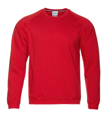 Свитшот унисекс STAN футер с начёсом 260, 53, Красный