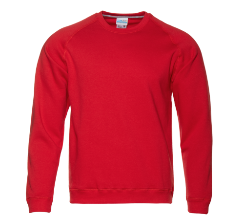 Свитшот унисекс STAN футер с начёсом 260, 53 Красный 40/3XS