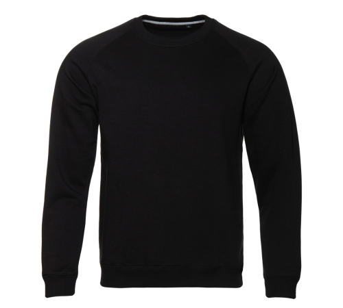 Свитшот унисекс STAN футер с начёсом 260, 53 Чёрный 42/XXS