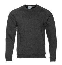 Свитшот унисекс STAN футер с начёсом 260, 53, Тёмный меланж