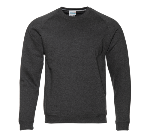 Свитшот унисекс STAN футер с начёсом 260, 53 Тёмный меланж 44/XS