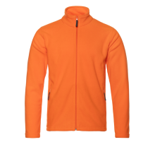 Толстовка унисекс STAN на молнии микрофлис 200, 21, Оранжевый