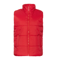 Жилет унисекс STAN утепленный таффета 210T,200, 84, Красный