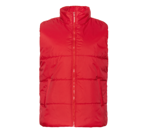 Жилет унисекс STAN утепленный таффета 210T,200, 84 Красный 46/S