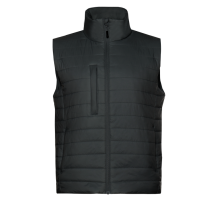 Жилет унисекс утепленный STAN таффета, 65, 87, Чёрный