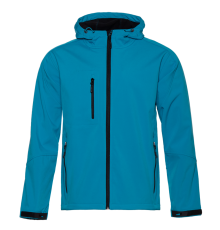 Куртка софтшелл мужская STAN 340, 71N, Лазурный