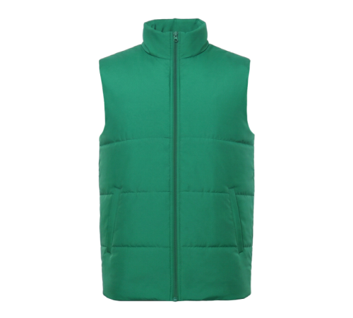 Жилет унисекс STAN утепленный 90, 130,85 Зелёный 50/L