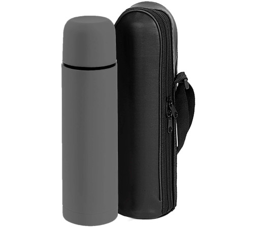 Термос BRI SOFT с чехлом 500мл. Серый V16220.23