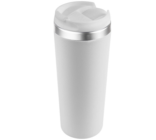 Термокружка KOM PUDRA 420мл. Белая с белой крышкой V16062.07