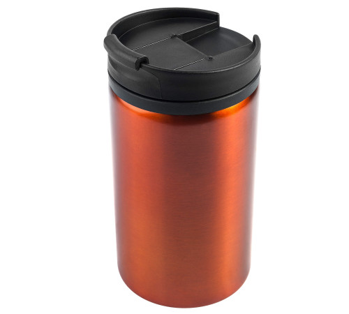 Термокружка CON 300мл. Оранжевая с черной крышкой V16020.05
