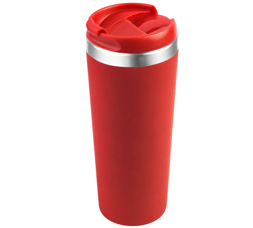 Термокружка KOM SOFT COLOR 420мл. Красная V16060.03