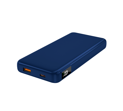 Внешний аккумулятор ELE SOFT LIGHT с подсветкой, 10000 мА·ч Синий V15080.01