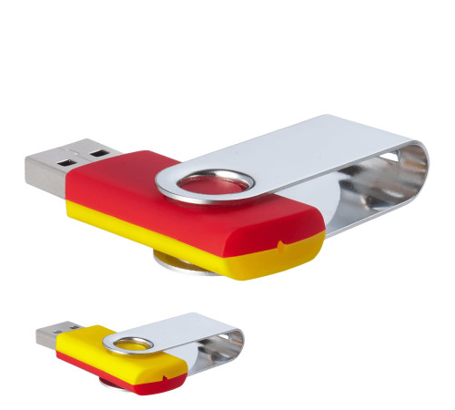 Флешка TWI MIX Красно-желтая V14012.03.04.64ГБ