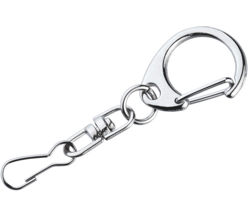 Карабин для флешки Серебристый V14074.06