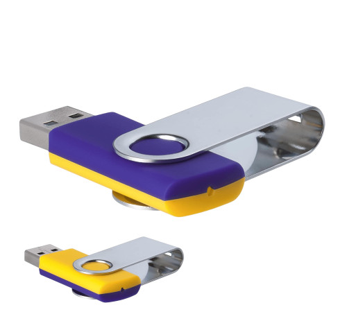 Флешка TWI MIX Желто-фиолетовая V14012.04.11.64ГБ