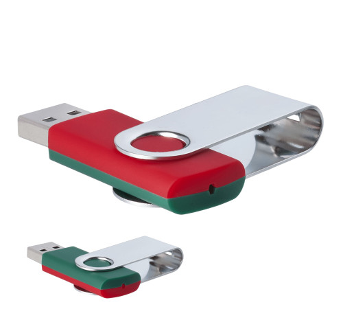 Флешка TWI MIX Красно-зеленая V14012.03.02.32ГБ3.0
