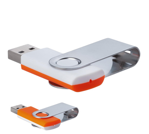 Флешка TWI MIX Бело-оранжевая V14012.07.05.32ГБ3.0