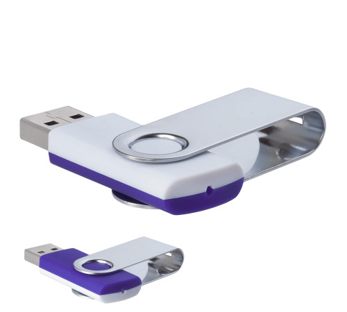 Флешка TWI MIX Бело-фиолетовая V14012.07.11.32ГБ3.0