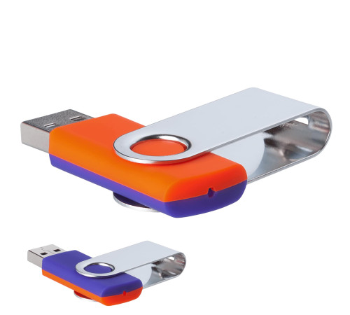 Флешка TWI MIX Оранжево-фиолетовая V14012.05.11.32ГБ