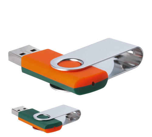 Флешка TWI MIX Оранжево-зеленая V14012.05.02.32ГБ3.0