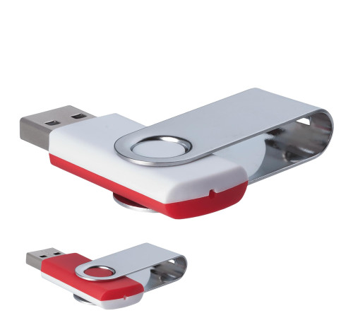 Флешка TWI MIX Бело-красная V14012.07.03.16ГБ