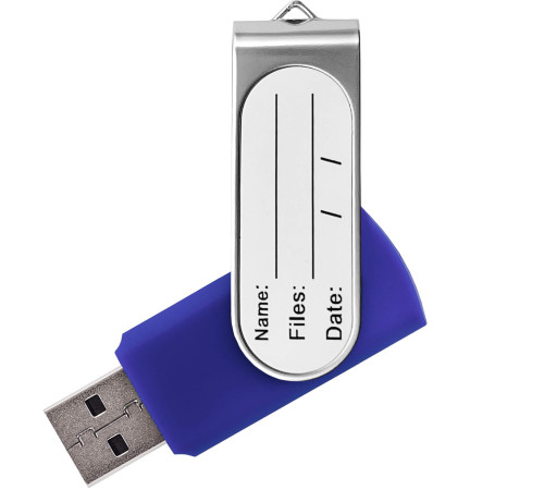 Флешка TWI STICKER Синяя V14110.01.4ГБ
