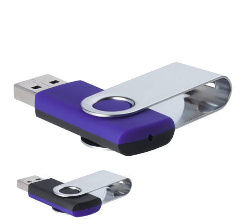 Флешка TWI MIX Черно-фиолетовая V14012.08.11.8ГБ