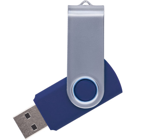 Флешка TWI Темно-синяя V14010.14.32ГБ